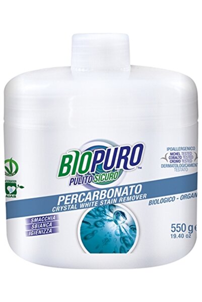 Biopuro Hypoallergenic detergent powder for organic stain removal 550g