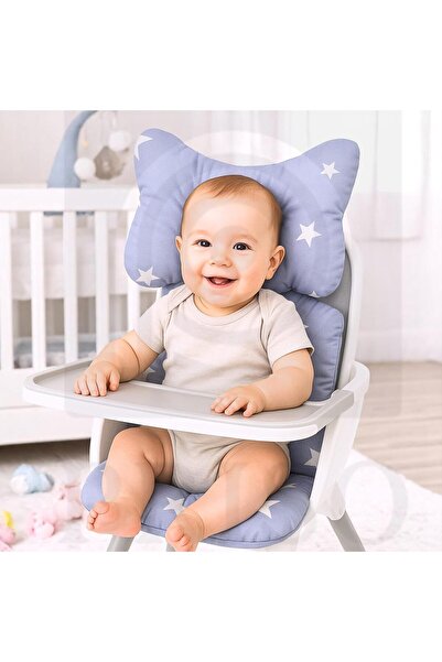 Ominii Baby Pushchair Stroller Back Support Seat Liner, Newborn Breathable Cu...