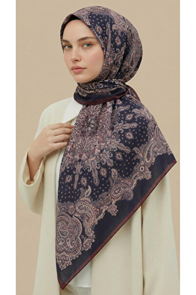 Karaca Eşarp Lavinia Patterned 120*120 cm Cotton Scarf