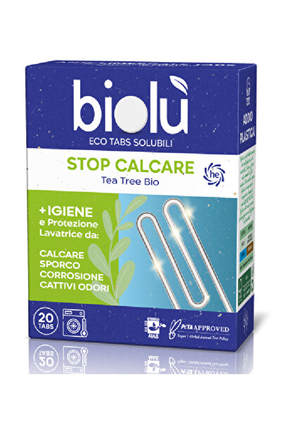 Biolu Tablete anticalcar cu tea tree ecologice 20 bucati 47.5g