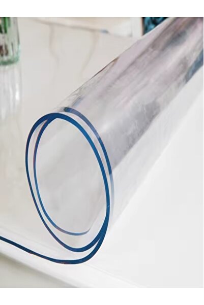 ERKSOLHOME ŞEFFAF 2,6 MM KALINLIĞINDA PVC MUŞAMBA MASA ÖRTÜSÜ KORUYUCU NET KA...