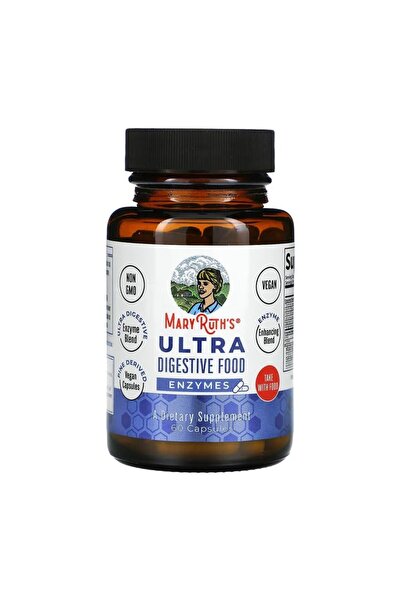 Maryruth's إنزيمات هضمية فائقة من ماري روث أورجانيكس، 60 كبسولة