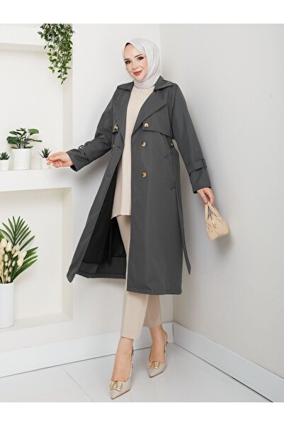 Eykadesign Kanatlı Trençkot