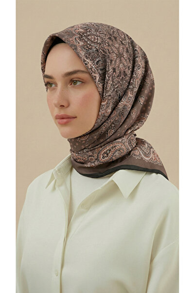 Karaca Eşarp Lavinia Patterned 120*120 cm Cotton Scarf