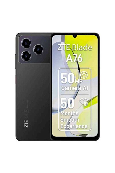 ZTE Telefon mobil Blade A76 4G Dual SIM 4GB RAM 128GB Negru