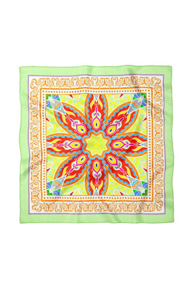 Sultan İpek Ethnic Patterned Scarf / Bandana 50X50Cm