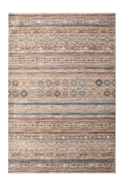 Halımax Alya AV07 Vintage Etnik Eskitme Yumuşak Dokuma Otantik Salon Oturma O...