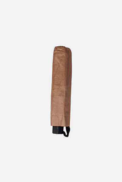 Muy Mucho Solid Foldable Umbrella, Brown