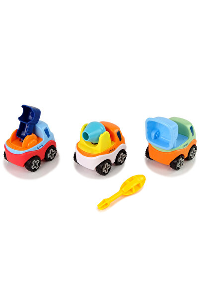 Three top online Set of 3 Construction Cars for Disassembly + Screwdriver