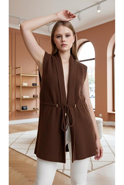 AYMİSS سترة مودا ستوبيرلي، ياقة شال، سترة