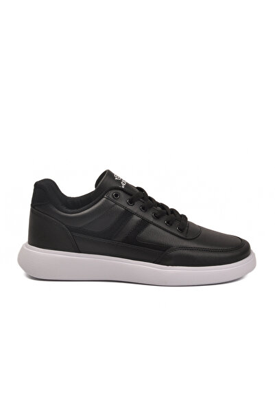 AYK'S Black-White Polyurethane Men's Casual Shoes Dakır's 128 Skin m