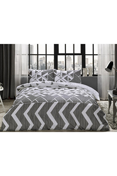 Talis Bed Linen 1 Person, with elastic Otto Grey, 100x200, 100% Cotton