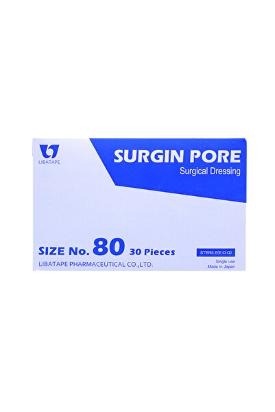 SURGIN PORE SRUGICAL DRESSING SIZE 80 30PCS