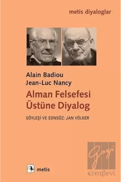 Metis Yayınları Alman Felsefesi Üstüne Diyalog