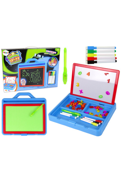 Three top online Tablă de desen magnetică Glowing Paint 2 în 1