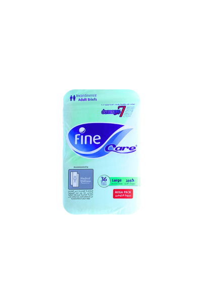 FINE CARE DIA ADULT BRIFES LARGE 36DIA