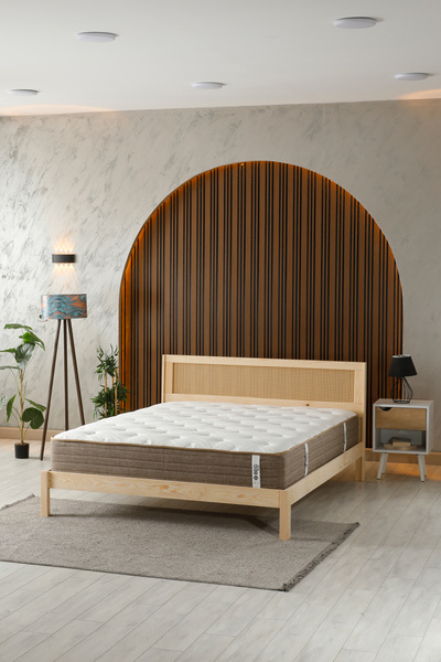 BEG Yatak BegKashmira | Pocket Yaylı Ortopedik Yatak | 27 CM | Orta Sert | Ro...