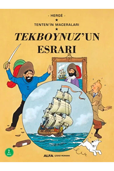 Alfa Yayınları Tenten'in Maceraları 11 - Tekboynuz'un Esrarı