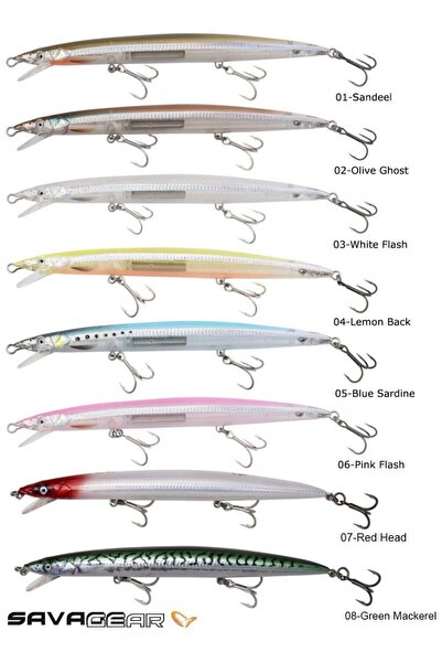Savage Gear Sandeel Jerk Minnow 175 25g Suni Maket Balık