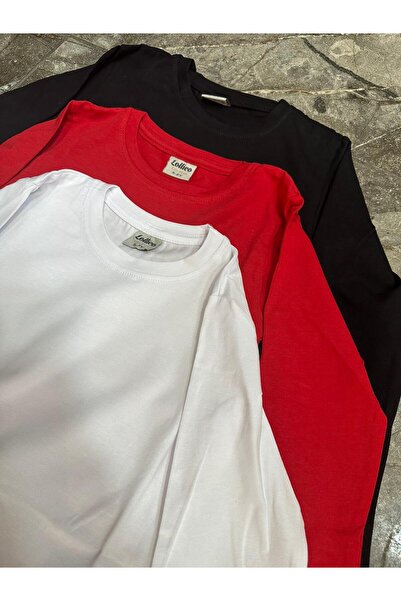 ESKİŞEHİR YUMURCAK Unisex Long Sleeve Triple Cotton Badi