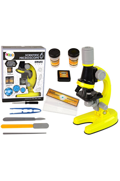 Three top online Set educațional de microscop pentru copii, galben