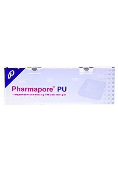 Pharmapore ضمادة جروح شفافة من البولي يوريثان 10×8 سم