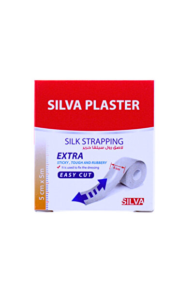 Silva PLASTER SILK STRAPPING EASY CUT 5CM×5M