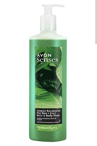 AVON SENSES ERKEK SAMPUAN VE DUŞ JELLI BIRARADA 720 ML