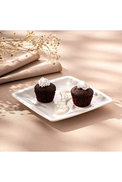 Emsan Pamukkale Square Plate 14 cm