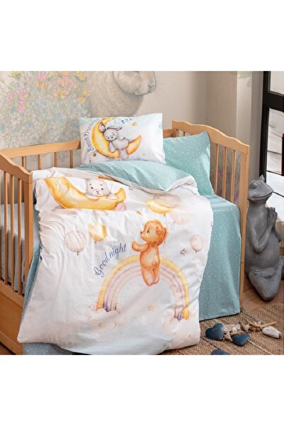 Talis Κλινοσκεπάσματα Moon Mint για μωρά, 100% βαμβάκι