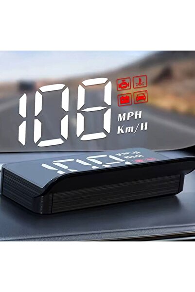zerzembe M3 HUD OBD2 Head-Up Display Dijital Hız Göstergesi GPS Destekli OBD ...