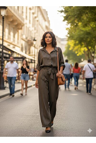 TANE TASARIM Saten pantolon saten gömlek