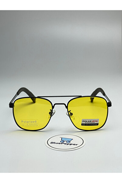 BluePepper Antifar Night Vision Glasses Help While Driving Wayfarer Model 55-...