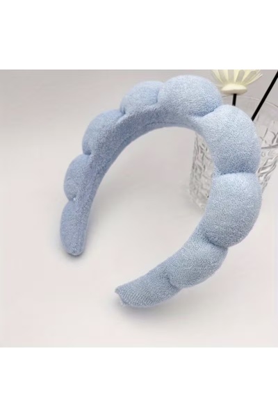 Generic طوق شعر مبطن ناعم - مريحة وأنيقة للاستخدام اليومي والمناسبات