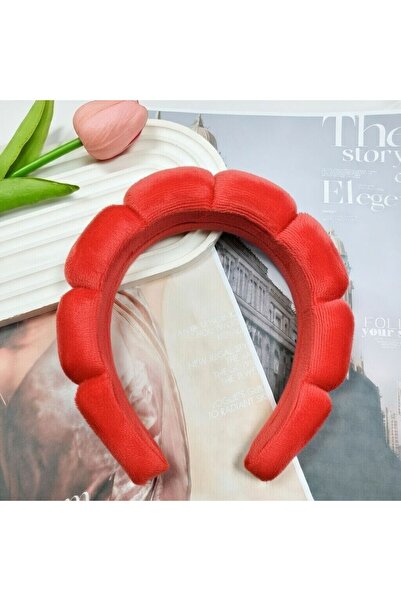 Generic طوق شعر مبطن ناعم - مريحة وأنيقة للاستخدام اليومي والمناسبات