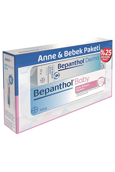 Bepanthol Baby Pişik Kremi 100 gr+Cilt Bakım Kremi 30gr - Standart Standart