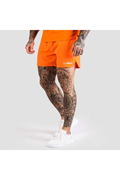 GymBeam Pantaloni scurți TRN portocalii