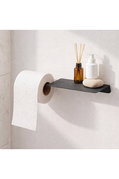 Decopin RAFLI WC TUVALET KAĞIDI ASKILIĞI ANTRASİT RENK