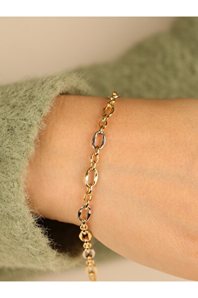 Çgk Çiğdem Gürel Kuyumculuk Hallow Altın Bileklik