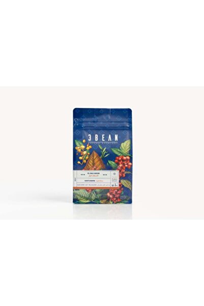 3bean El Salvador Santa Maria Coffee Beans 250g