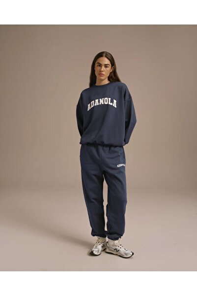 Adanola Varsity Sweatpants - Midnight Blue