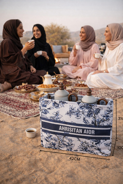 Dania Canvas travel bag for tea and coffee thermoses 🌿☕ Stylish design with ...