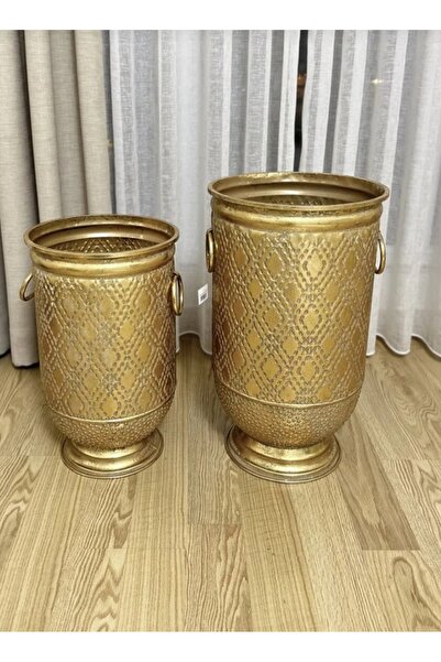 zepce design Metal Dekoratif Saksı