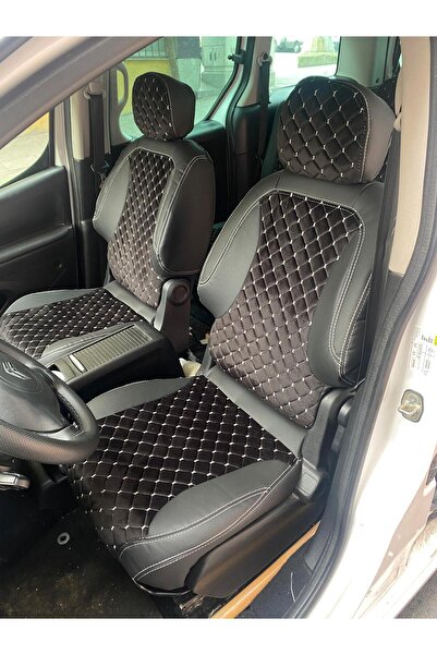 AKINCI غطاء مقعد السيارة الخلفي لسيارة بيرلينجو-بارتنر 2011-2017 - قطعتين - غ...