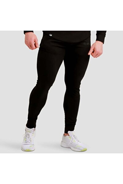 GymBeam Pantaloni de trening urbani negri