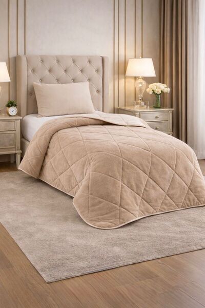 CARYUM "With Pillowcase as a Gift" Single-Size Double-Sided 155X215 Luxury We...