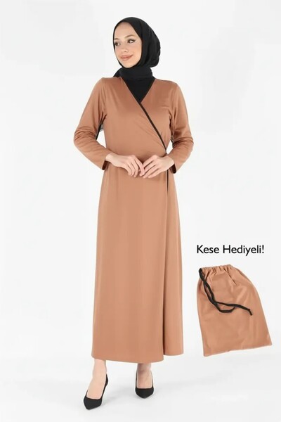 Plistre 1998_Practical Side Tie Double Breasted Piping Belted 100% Cotton Fab...