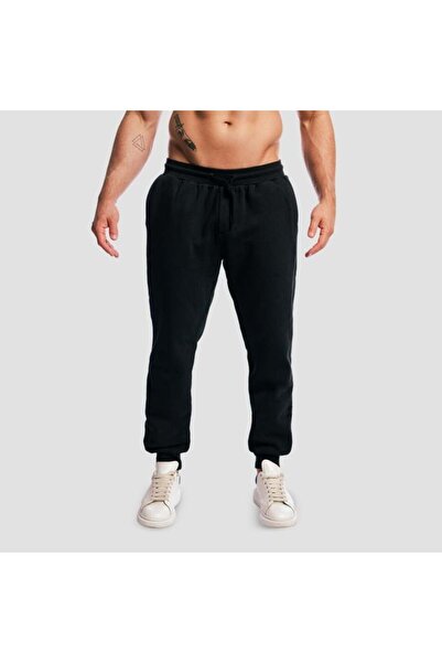 GymBeam Pantaloni de trening Base negri