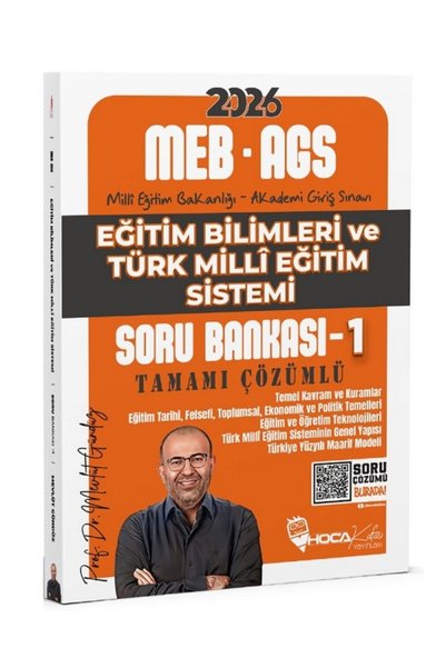 Hoca Kafası Yayınları 2026 MEB-AGS Eğitim Bilimleri ve Türk Milli Eğitim Sist...