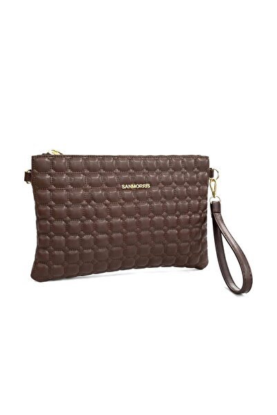 Sanmorris Portofoliu pentru femei din piele artificială, cu curea reglabilă p...